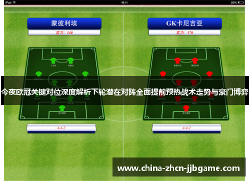 今夜欧冠关键对位深度解析下轮潜在对阵全面提前预热战术走势与豪门博弈